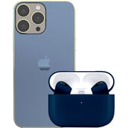 Mansa Design MDV23 Wireless In Ear Customized Apple Airpods Pro Matte Blue