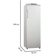 Akai Upright Freezer 6 Drawers 1 Flap - External Thermostat Control (Defrost) -VFMA-260D