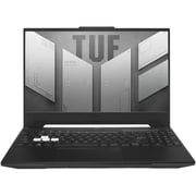 ASUS TUF Dash F15 (2022) Gaming Laptop - 12th Gen / Intel Core i5-12450H / 15.6inch FHD / 8GB RAM / 512GB SSD / 4GB NVIDIA GeForce RTX 3050 Graphics / Windows 10 / English Keyboard / Grey / International Version - [FX517ZC-HN005]