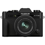 Fujifilm X-T30 II Mirrorless Camera Black With 15-45mm Lens