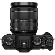 فوجي فيلم X-T30 II كاميرا بدون مرآة لون أسود مع عدسة مقاس 18-55 ملم