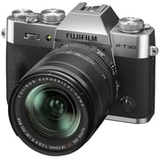 Fujifilm X-T30 II Mirrorless Camera Silver With 18-55mm Lens