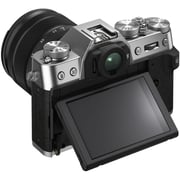 فوجي فيلم X-T30 II كاميرا بدون مرآة لون فضي مع عدسة مقاس 18-55 ملم