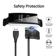 Remson Usb Charger Cradle Charging Cable Compatible For Huawei Band 3 And Band 4