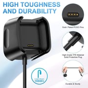 Remson Replacement Fitbit Versa Charger, Charging Cable Cradle Dock For Fitbit Versa Smart Watch (not Compatible With Fitbit Versa 2)