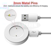 Remson Wireless Magnetic Charger For Huawei Watch Gt/honor Magic/gt 2 /gt Active, Replacement Charging Cable Cradle For Huawei Gt/gt 2 /gt Active Smartwatch (white)