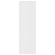 Vidaxl Bookshelf White 60x24x74.5 Cm Engineered Wood