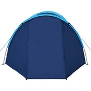 Vidaxl Camping Tent 4 Persons Navy Blue/light Blue