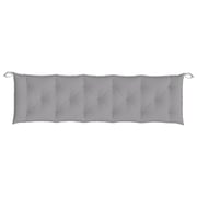 Vidaxl Garden Bench Cushion Grey 180x50x7 Cm Fabric