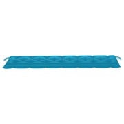 Vidaxl Garden Bench Cushion Light Blue 200x50x7 Cm Fabric