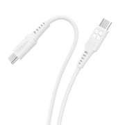 Promate USB C to USB C Cable 1.2m White