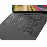 Lenovo IdeaPad 5 Ultrabook - 11th Gen Core i7 2.8GHz 16GB 512GB 2GB Win11 14inch FHD Graphite Grey English/Arabic Keyboard 14ITL05