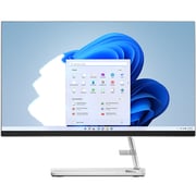 Lenovo IdeaCentre AIO 3 24IAP7 (2022) Desktop - 12th Gen / Intel Core i7-1260P / 23.8inch FHD / 512GB SSD / 8GB RAM / 2GB NVIDIA GeForce MX550 Graphics / Windows 11 Home / English & Arabic Keyboard / White / Middle East Version - [F0GH00A6AX]