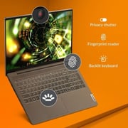 Lenovo IdeaPad 5 Laptop - 11th Gen Core i7 2.8GHz 16GB 512GB 2GB Win11 15.6inch FHD Grey English/Arabic Keyboard 15ITL05 (2022) Middle East Version