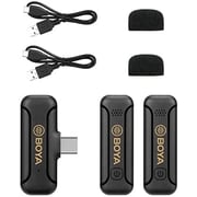 Boya Wireless Microphone System Compatible With Android Devices Type - C Boya By-wm3t2-u