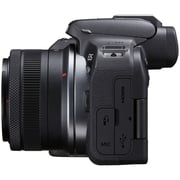 Canon EOS R10 Mirrorless Digital Camera Black + RF-S 18-45mm F4.5-6.3 IS STM Lens + EF-EOS R Mount Adapter