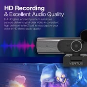 Vertux Vertucam Webcam Black