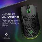 Vertux Ammolite Wireless Gaming Mouse Black