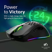 Vertux Ammolite Wireless Gaming Mouse Black