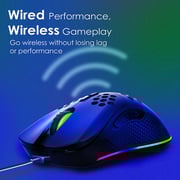 Vertux Ammolite Wireless Gaming Mouse Black