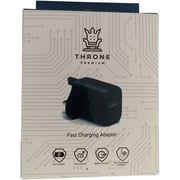 Throne Premium Dual Port USB-C Charger White