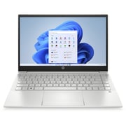 HP Pavilion (2022) Laptop - 12th Gen / Intel Core i5-1235U / 14inch FHD / 512GB SSD / 8GB RAM / 2GB NVIDIA GeForce MX550 Graphics / Windows 11 Home / English & Arabic Keyboard / Natural Silver / Middle East Version - [14-DV2004NE]