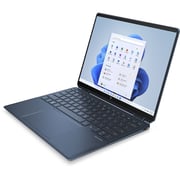 HP Spectre x360 2-in-1 Laptop - 12th Gen Core i7 1.7GHz 16GB 1TB Shared Win11Home 13.5inch WUXGA+ Blue English/Arabic Keyboard 14E-F0008NE