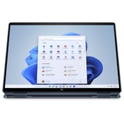 HP Spectre x360 2-in-1 Laptop - 12th Gen Core i7 1.7GHz 16GB 1TB Shared Win11Home 13.5inch WUXGA+ Blue English/Arabic Keyboard 14E-F0008NE