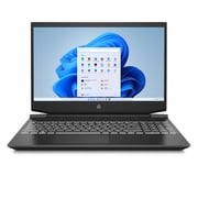 HP Pavilion Gaming Laptop - 5th Gen Ryzen 5 3.3GHz 16GB 512GB 4GB Win11Home 15.6inch FHD Shadow Black NVIDIA GeForce GTX 1650 15-EC2057NE