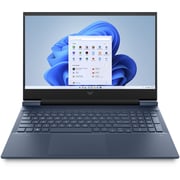 HP Victus 16-D1023NE Gaming Laptop - Core i7 2.3GHz 16GB 512GB 4GB Win11Home 16.1inch FHD Blue NVIDIA GeForce RTX 3050 Ti