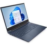 HP Victus 16-D1023NE Gaming Laptop - Core i7 2.3GHz 16GB 512GB 4GB Win11Home 16.1inch FHD Blue NVIDIA GeForce RTX 3050 Ti