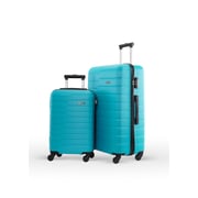 Para John Lightweight 2-pieces Abs Hard Side Travel Luggage Trolley Bag Set With Lock Unisex Hard Shell Strong