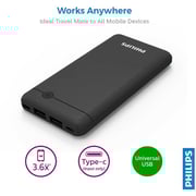 Philips Power Bank 10000mAh Black DLP1710CB/97