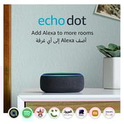 Amazon Echo Dot 3rd Gen Smart Speaker with Alexa Charcoal