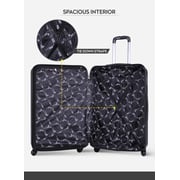 Para John Lightweight 3-pieces Abs Hard Side Travel Luggage Trolley Bag Set With Lock For Men Unisex Hard Shell Strong