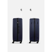Para John Lightweight 1 Piece Single Size Abs Hard Side Large Checked Baggage Travel Luggage Trolley Bag Set With Lock For Unisex Hard Shell Strong