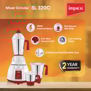 Impex Bl 320c 750 Watts 3 In 1 Mixer Grinder