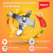 Impex Bl 320c 750 Watts 3 In 1 Mixer Grinder