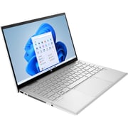 HP Pavilion X360 14 2 in 1 Convertible Laptop - 11th Gen Core i5 2.5GHz 8GB 512GB Win11 14inch FHD Silver English/Arabic Keyboard DY1002NE (2022) Middle East Version