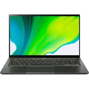 Acer Swift 5 Laptop - 12th Gen Core i7 2.1GHz 16GB 512GB Shared Win11Home 14inch WQXGA Mist Green Arabic/English Keyboard SF514-56T-741M