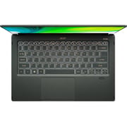 Acer Swift 5 Laptop - 12th Gen Core i7 2.1GHz 16GB 512GB Shared Win11Home 14inch WQXGA Mist Green Arabic/English Keyboard SF514-56T-741M