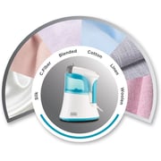 Buy Black+Decker 2 Liter 3 Stage Garment Steamer with Double Pole GSTM  2050-B5 Multi-Colour Online in UAE