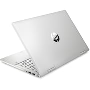 HP x360 (2022) Laptop - 12th Gen / Intel Core i7-1255U / 14inch FHD / 512GB SSD / 16GB RAM / Shared Intel Iris Xe Graphics / Windows 11 Home / English & Arabic Keyboard / Silver / Middle East Version - [14-EK0001NE]