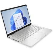 HP x360 (2022) Laptop - 12th Gen / Intel Core i5-1235U / 14inch FHD / 512GB SSD / 8GB RAM / Shared Intel Iris Xe Graphics / Windows 11 Home / English & Arabic Keyboard / Silver / Middle East Version - [14-EK0002NE]