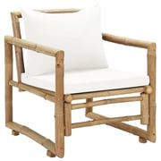 vidaXL Garden Chair 2pcs With Cushions And Pillows