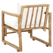 vidaXL Garden Chair 2pcs With Cushions And Pillows