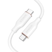 Anker Powerline III Flow USB-C To USB-C Cable 1.8m Cloud White