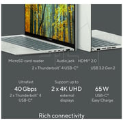 لابتوب Asus Zenbook 14 OLED بتصميم رفيع موديل UX3402ZA-OLED1Q7W بشاشة 2.8K مقاس 14 بوصة ومعالج Core i7 2.1GHz وذاكرة رام 16 جيجابايت وذاكرة داخلية 1 تيرابايت ونظام تشغيل Win11Home وبلون سيلادون مائي ولوحة مفاتيح إنجليزي/ عربي