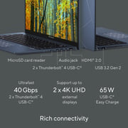 لابتوب أسوس زينبوك 14 UX3402ZA-OLED 1P7W ألترابوك - Core i7 2.1 جيجا هرتز 16 جيجابايت 1 تيرابايت Win11 Home 14 بوصة 2.8K أزرق بوندر لوحة مفاتيح إنجليزي / عربي