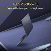 Asus VivoBook 15 Laptop - 11th Gen – Core i3 3GHz 8GB 512GB Shared Win11Home 15.6inch FHD Bespoke Black English/Arabic Keyboard X513EA BQ3396W (2022) Middle East Version